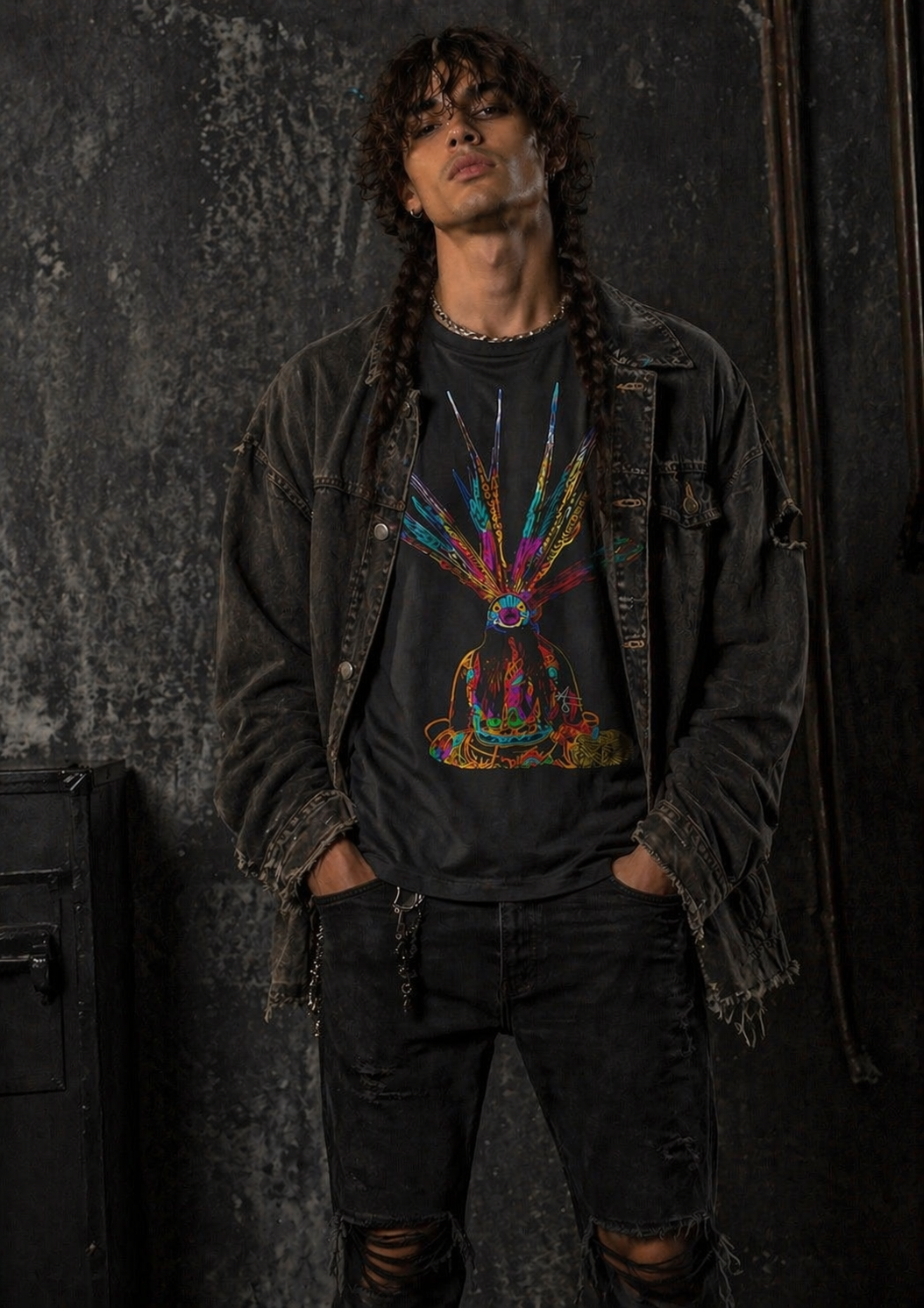 “Plumas” “Feathers” NaCreative Art-Wear t shirt